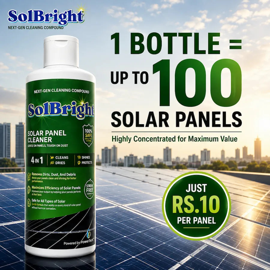 SolBright Regular Solar Panel Cleaner