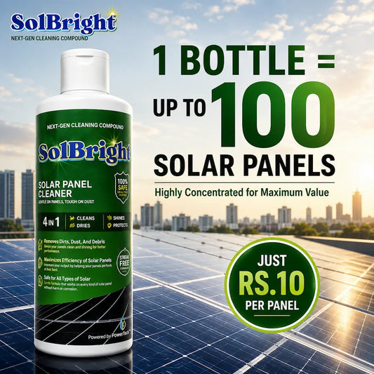 SolBright Regular Solar Panel Cleaner
