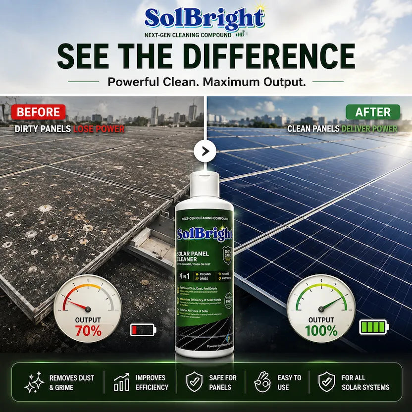 SolBright Regular Solar Panel Cleaner