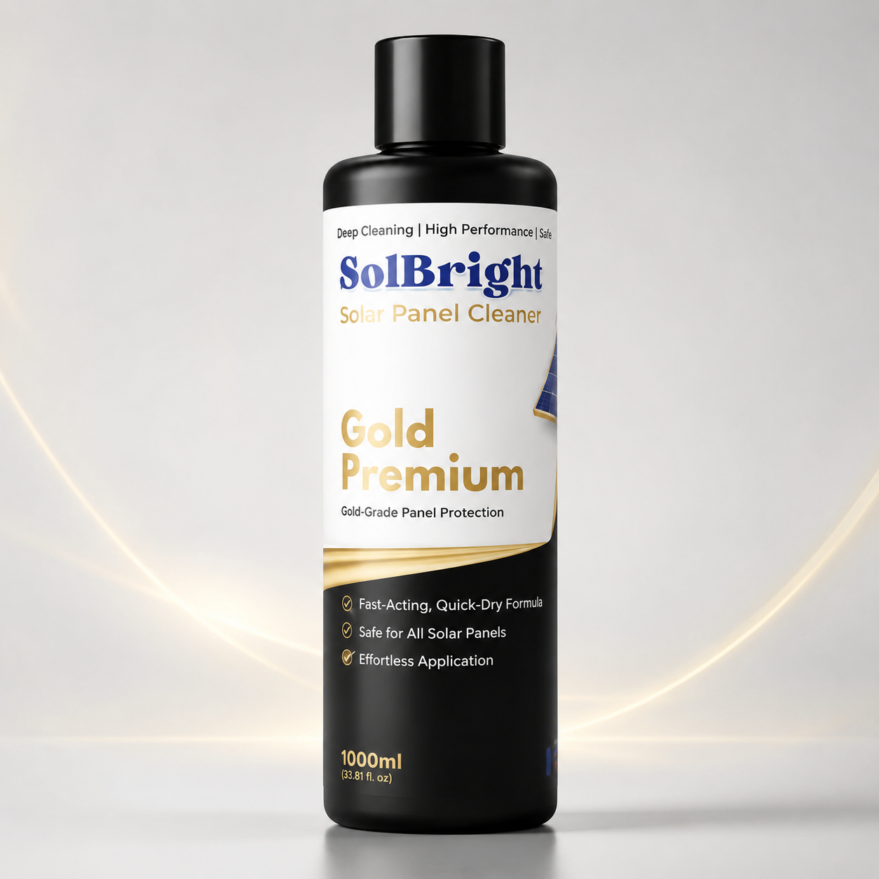 SolBright Gold Premium Solar Panel Cleaner