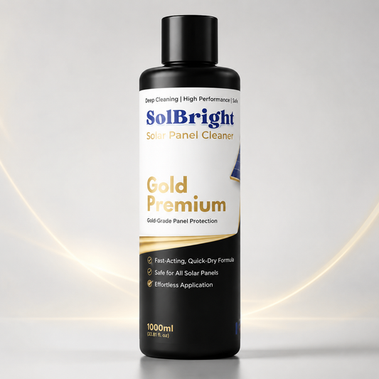 SolBright Gold Premium Solar Panel Cleaner